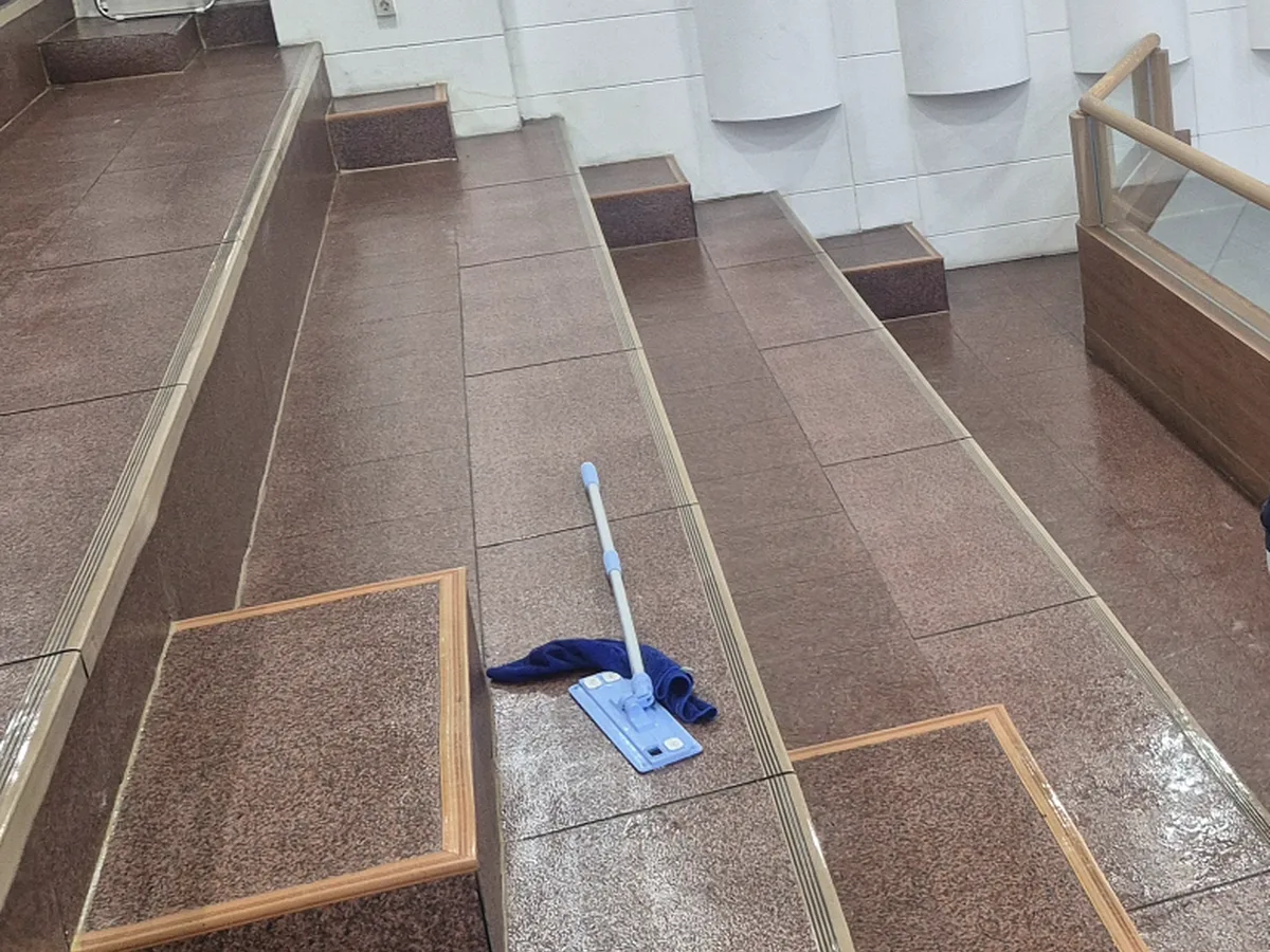 거제시 아주동 교회 목양실·친교실 위생청소 사례 - 행진크린