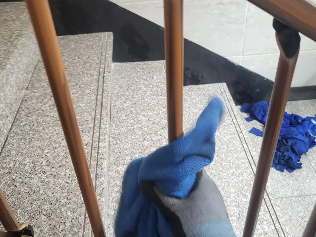 김해시 어방동 빌라 난간·손잡이 위생청소 사례 - 행진크린